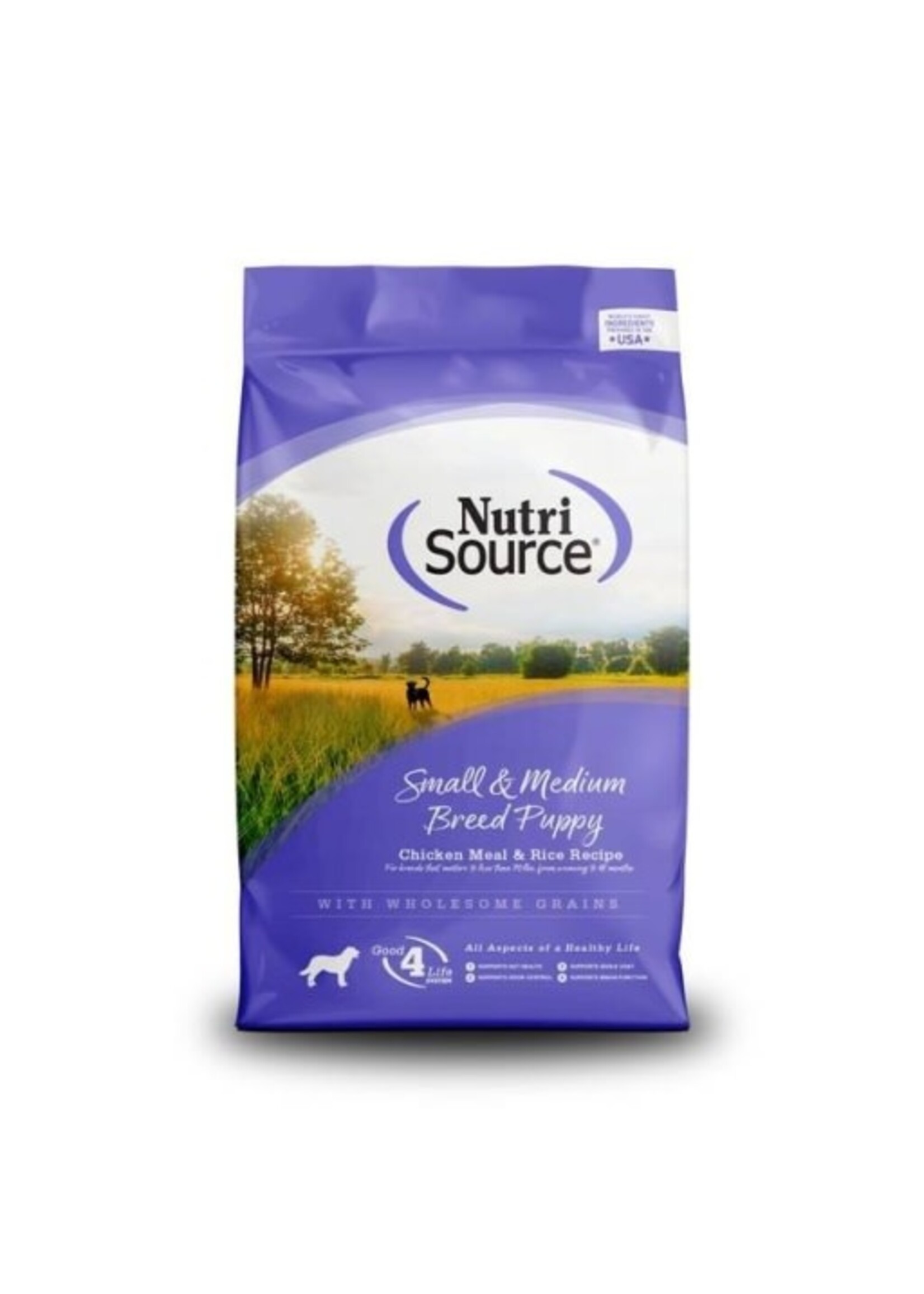 NutriSource NutriSource Puppy Small & Medium Breed Chicken & Rice Dry Dog Food - 4 lb