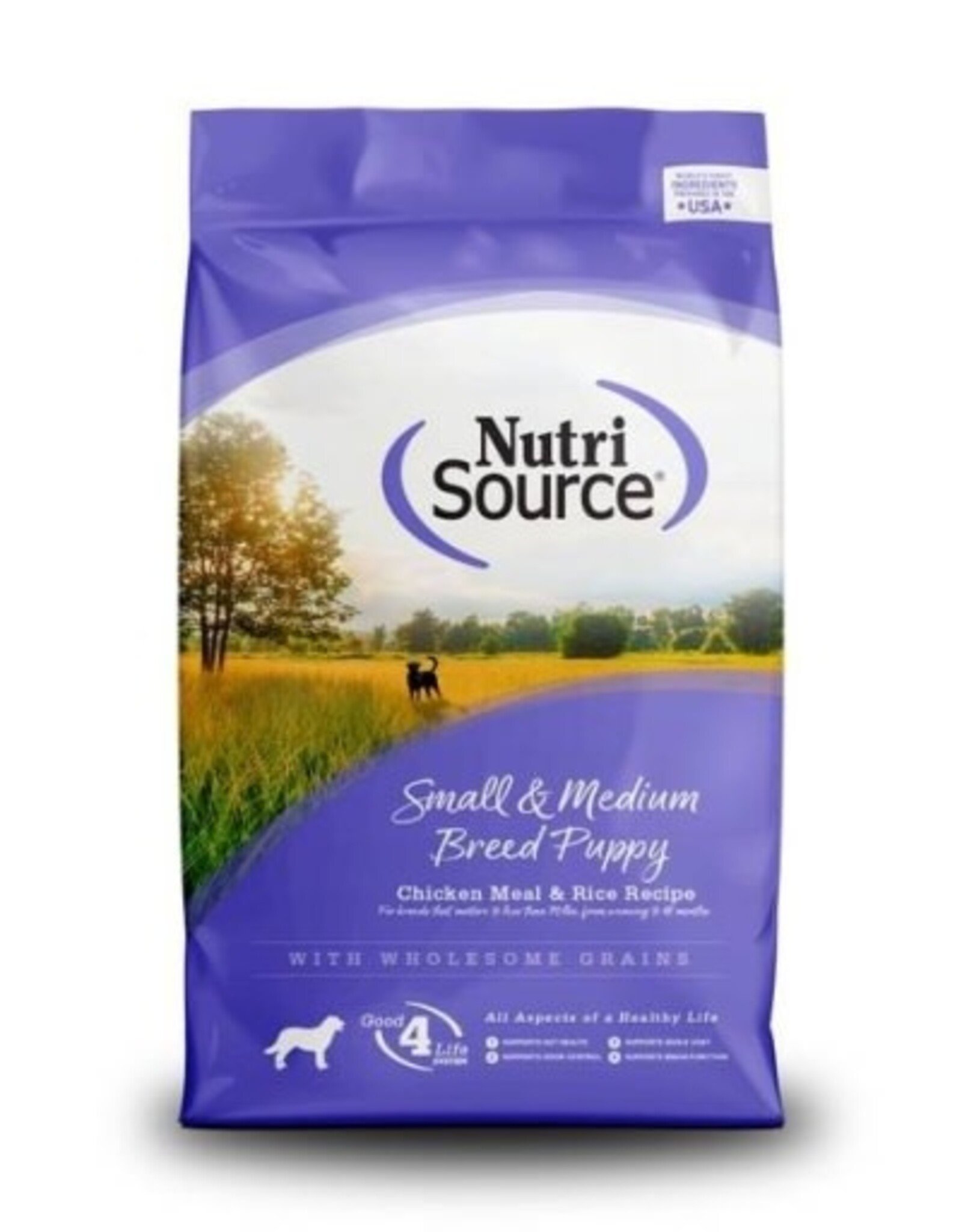NutriSource NutriSource Small & Medium Breed Puppy Chicken & Rice Dry Dog Food - 4 Lb