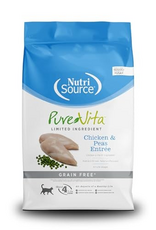 NutriSource NutriSource Pure Vita Grain Free Cat Food, Chicken and Peas - 12 LB