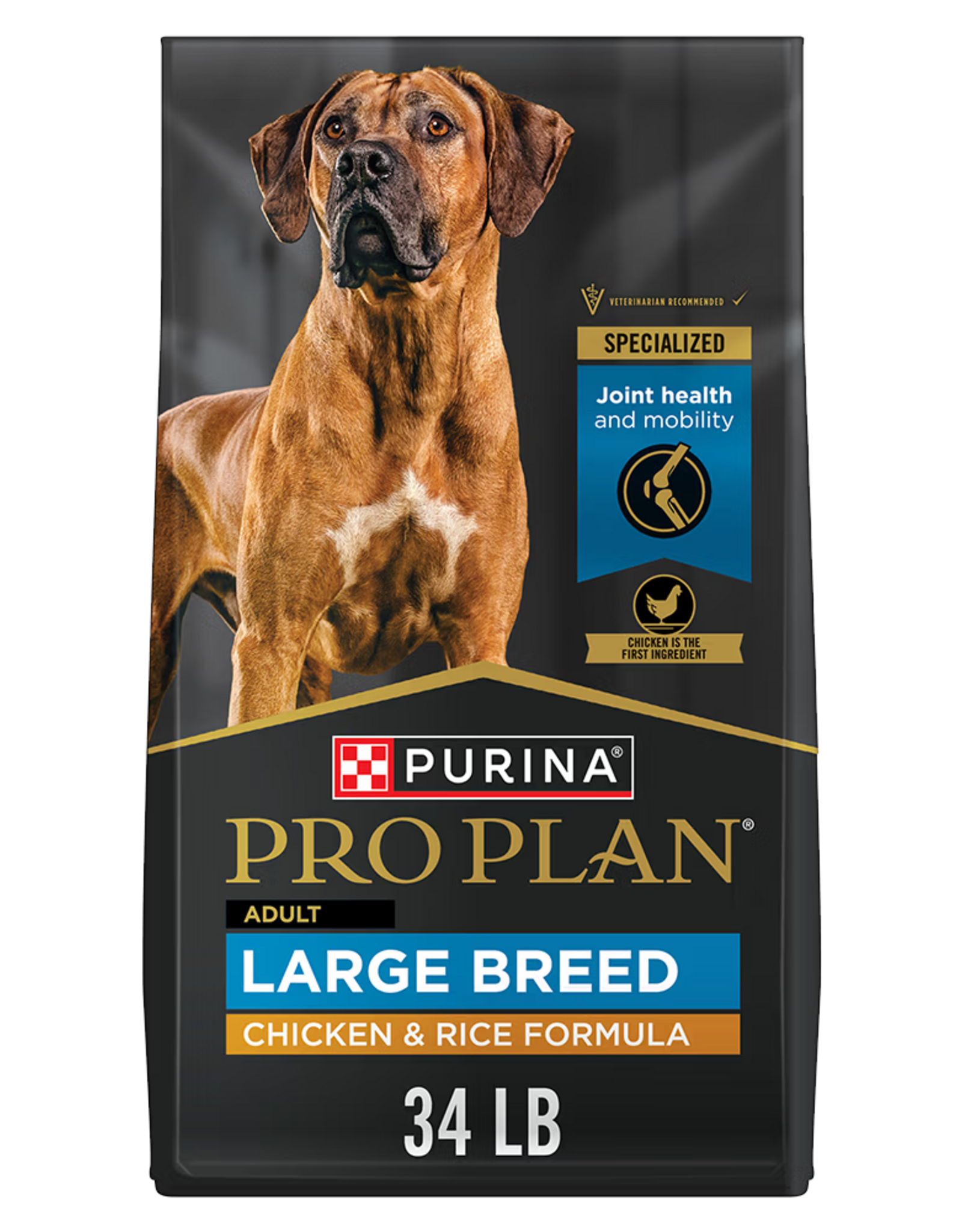 Purina Pro Plan Purina Pro Plan Large Breed Adult Chicken & Rice Dry Dog Food - 18 lb
