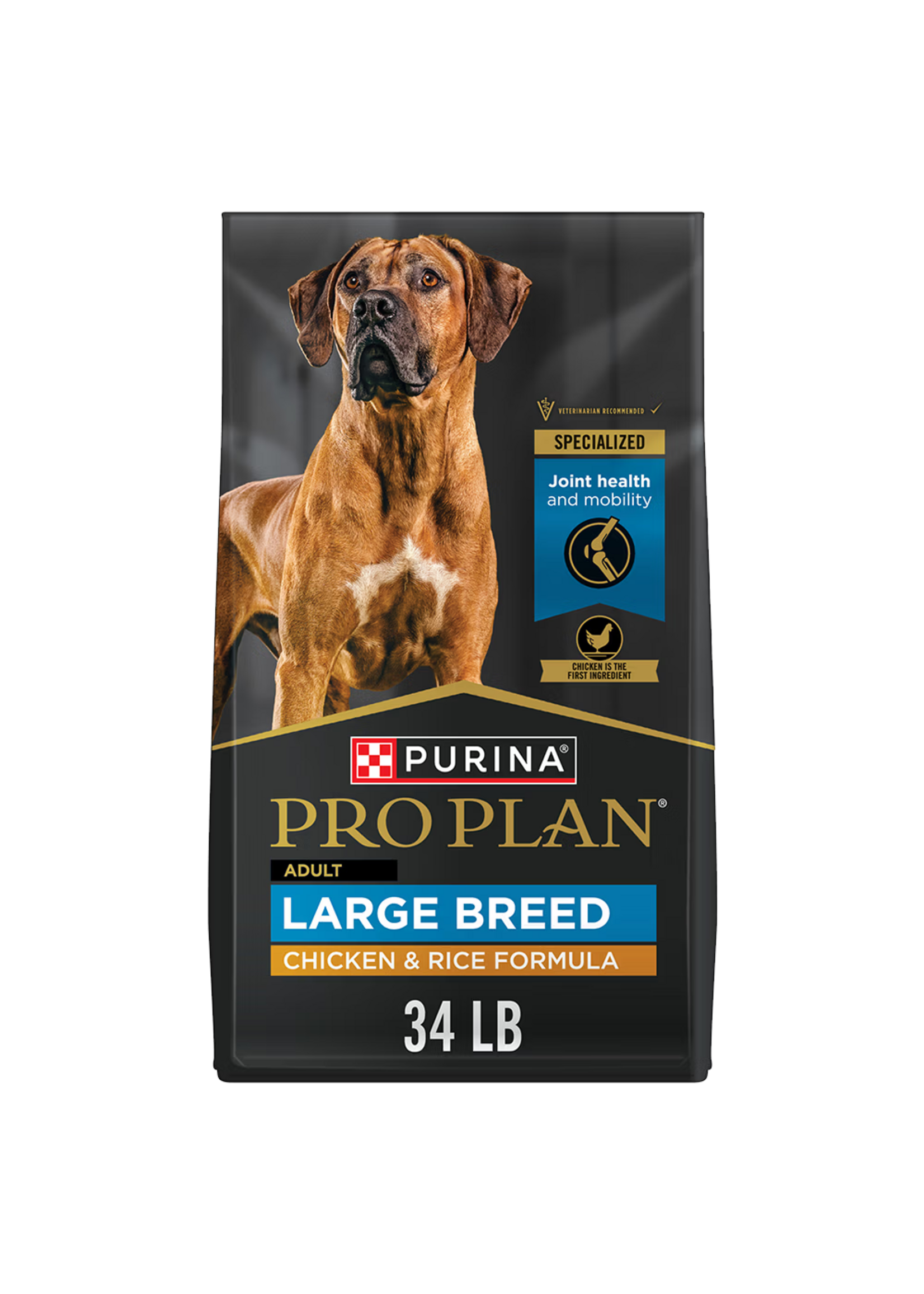 Purina Pro Plan Purina Pro Plan Large Breed Adult Chicken & Rice Dry Dog Food - 18 lb