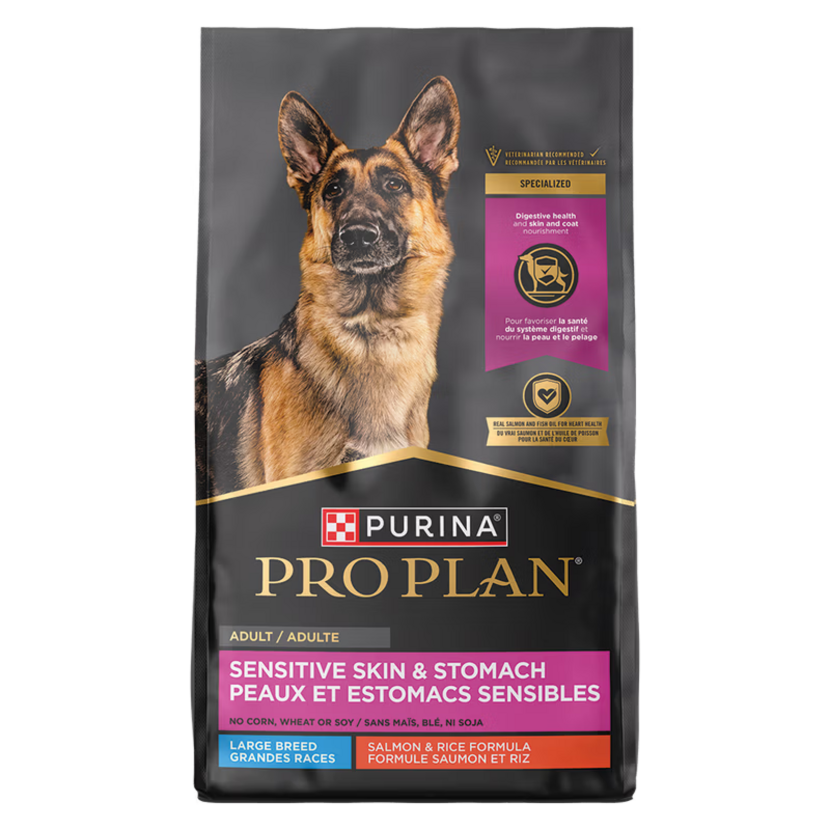 Purina Pro Plan Purina Pro Plan Large Breed Sensitive Skin & Stomach Salmon Dry Dog Food - 34 lb