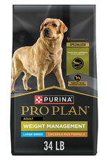 Purina Pro Plan Purina Pro Plan Large Breed Weight Management Chicken & Rice Dry Dog Food - 34 lb