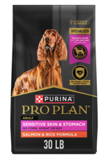 Nestle Purina PRO PLAN DOG SENSITIVE SKIN & STOMACH SALMON & RICE 30 LBS