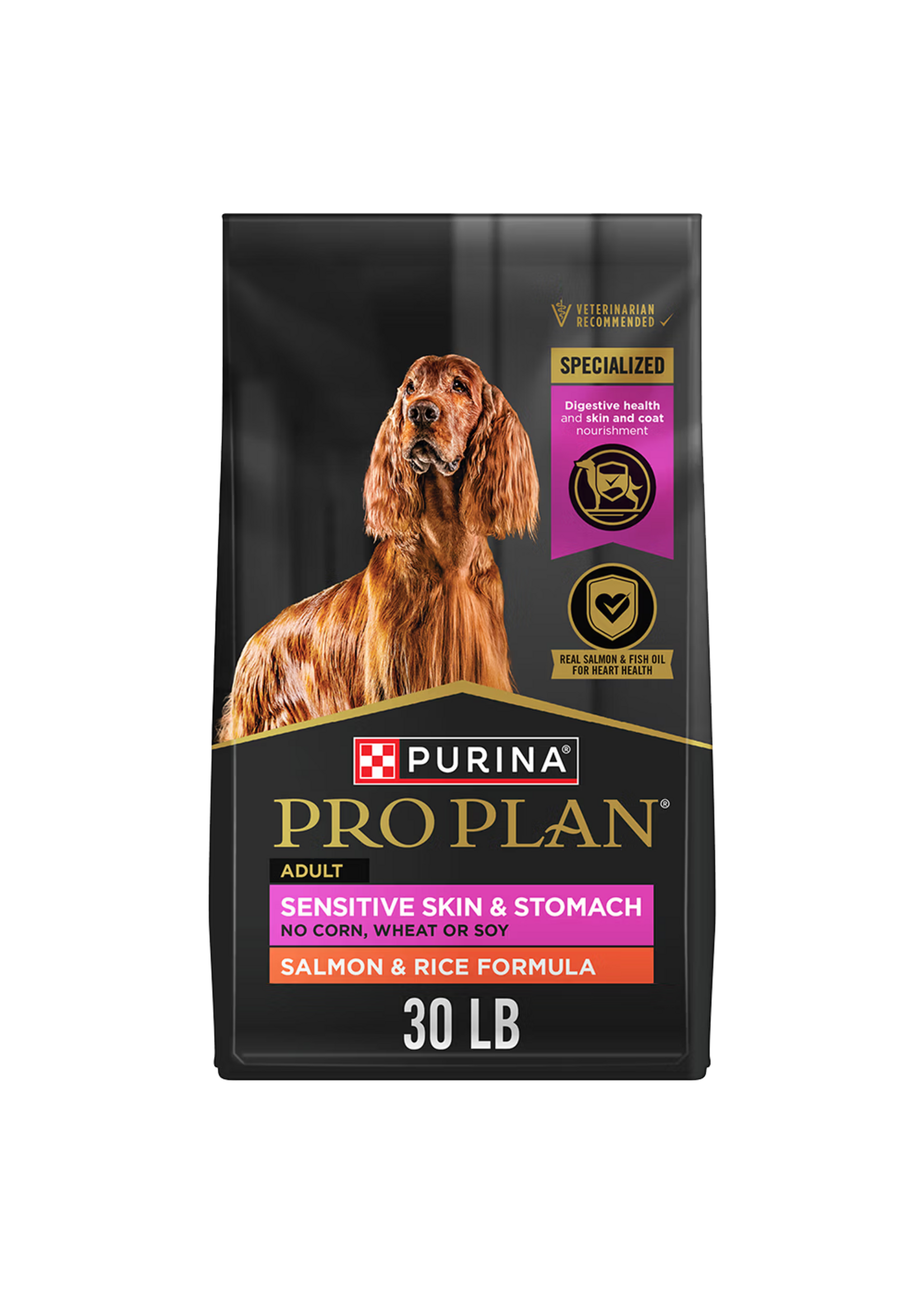 Purina Pro Plan Purina Pro Plan Sensitive Stomach Salmon & Rice Dry Dog Food - 30 lb