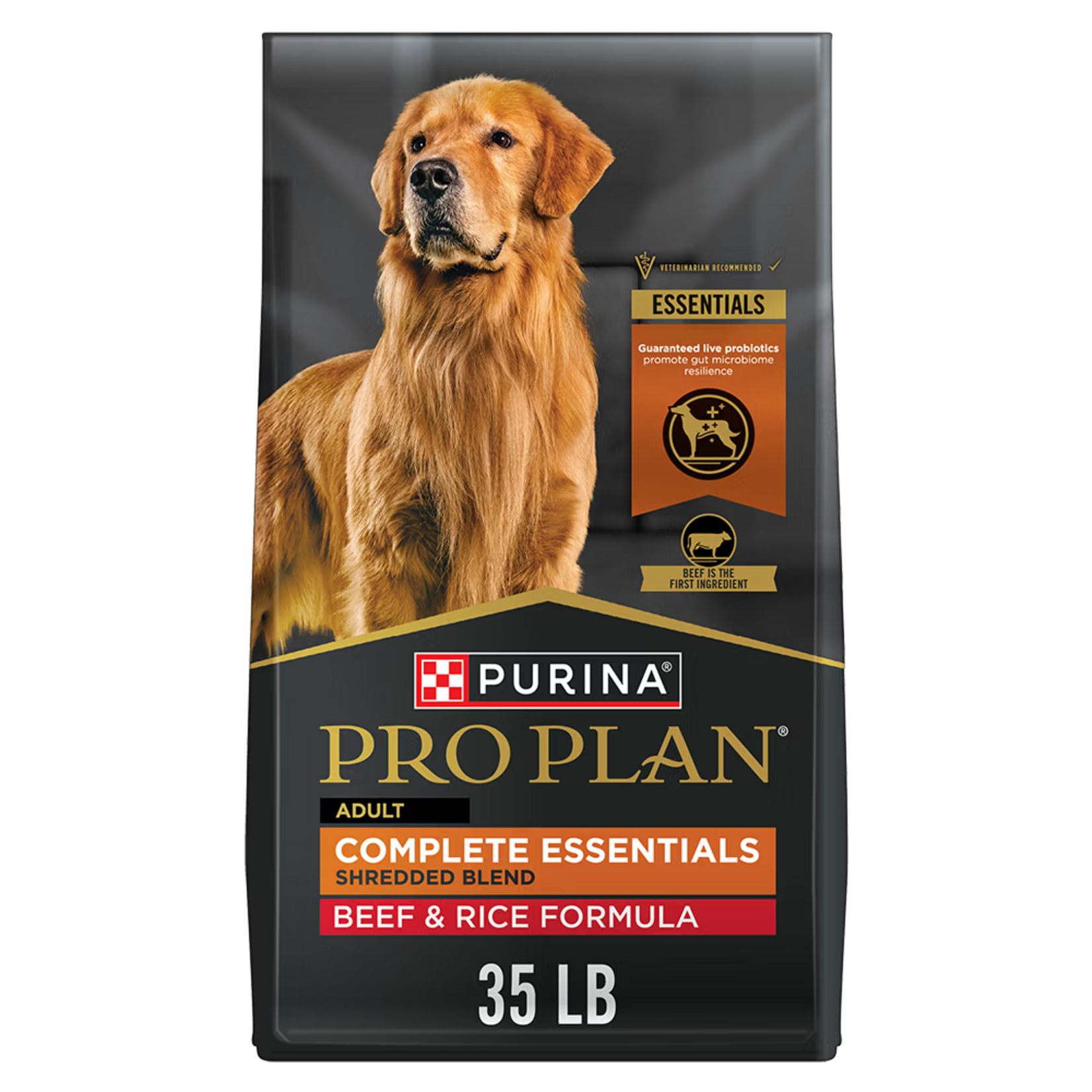 Purina Pro Plan Purina Pro Plan Shredded Beef & Rice Dry Dog Food - 15 lb