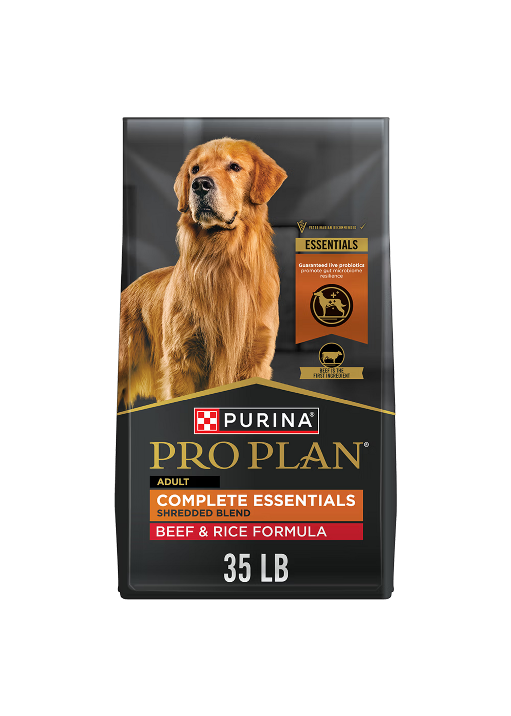 Purina Pro Plan Purina Pro Plan Shredded Beef & Rice Dry Dog Food - 35 lb