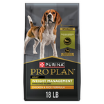 Purina Pro Plan Purina Pro Plan Weight Management Shredded Chicken & Rice Dry Dog Food - 18 lb