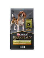 Purina Pro Plan Purina Pro Plan Weight Management Shredded Chicken & Rice Dry Dog Food - 18 lb