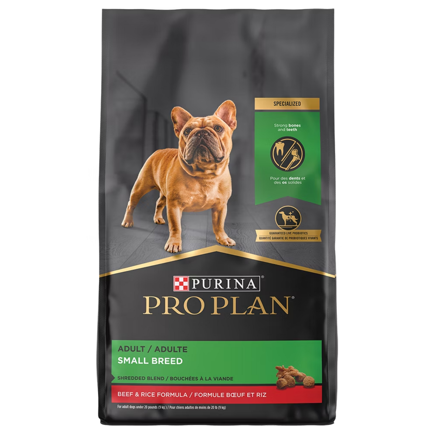 Purina Pro Plan Purina Pro Plan Small Breed Adult Shredded Beef & Rice Dry Dog Food - 6 lb