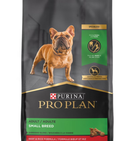 Nestle Purina PRO PLAN DOG SMALL BREED ADULT SHREDDED BEEF & RICE 6 LBS (5)