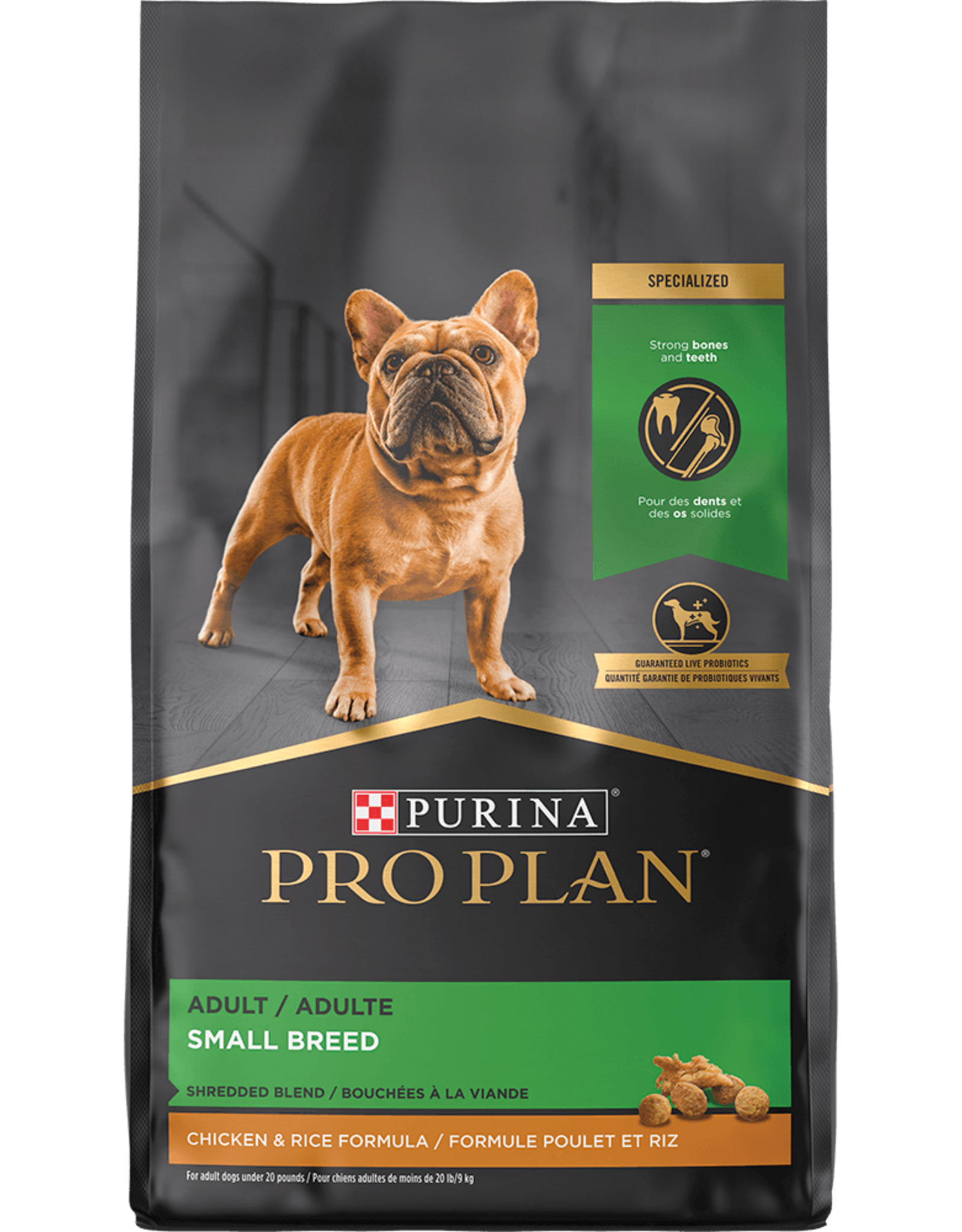 Purina Pro Plan Purina Pro Plan Small Breed Adult Shredded Chicken & Rice Dry Dog Food - 6 lb