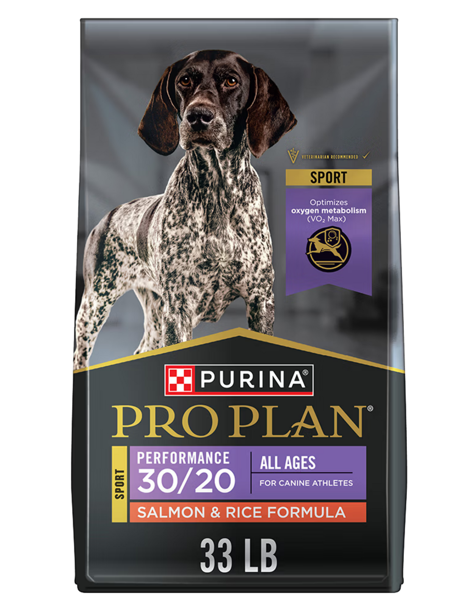 Nestle Purina PRO PLAN DOG SPORT PERFORMANCE SALMON & RICE 30/20 33 LBS