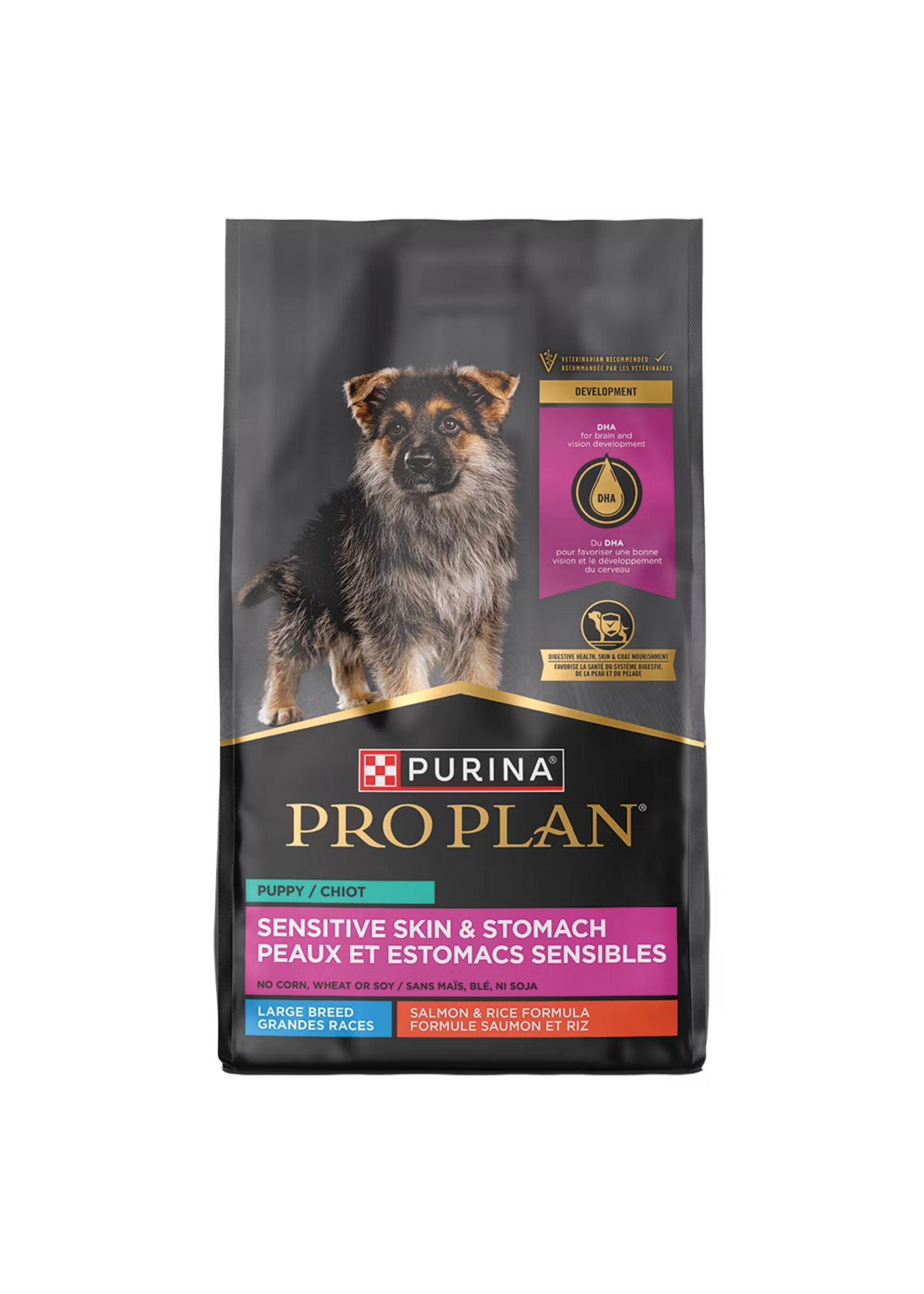 Purina Pro Plan Purina Pro Plan Puppy Large Breed Sensitive Skin & Stomach Salmon & Rice Dry Dog Food - 24 lb
