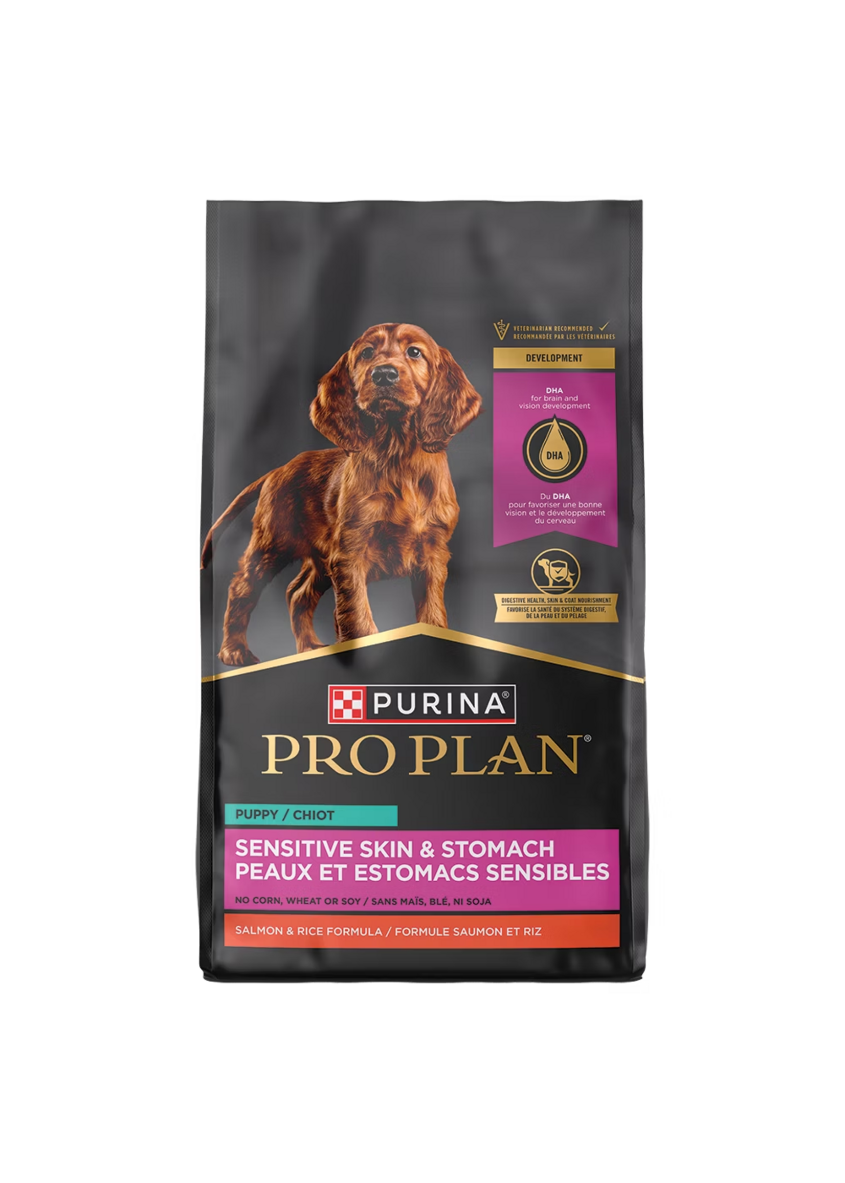 Purina Pro Plan Purina Pro Plan Puppy Sensitive Skin & Stomach Salmon & Rice Dry Dog Food - 24 lb