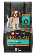 Purina Pro Plan Purina Pro Plan Puppy Small Breed Chicken & Rice Dry Dog Food - 18 lb