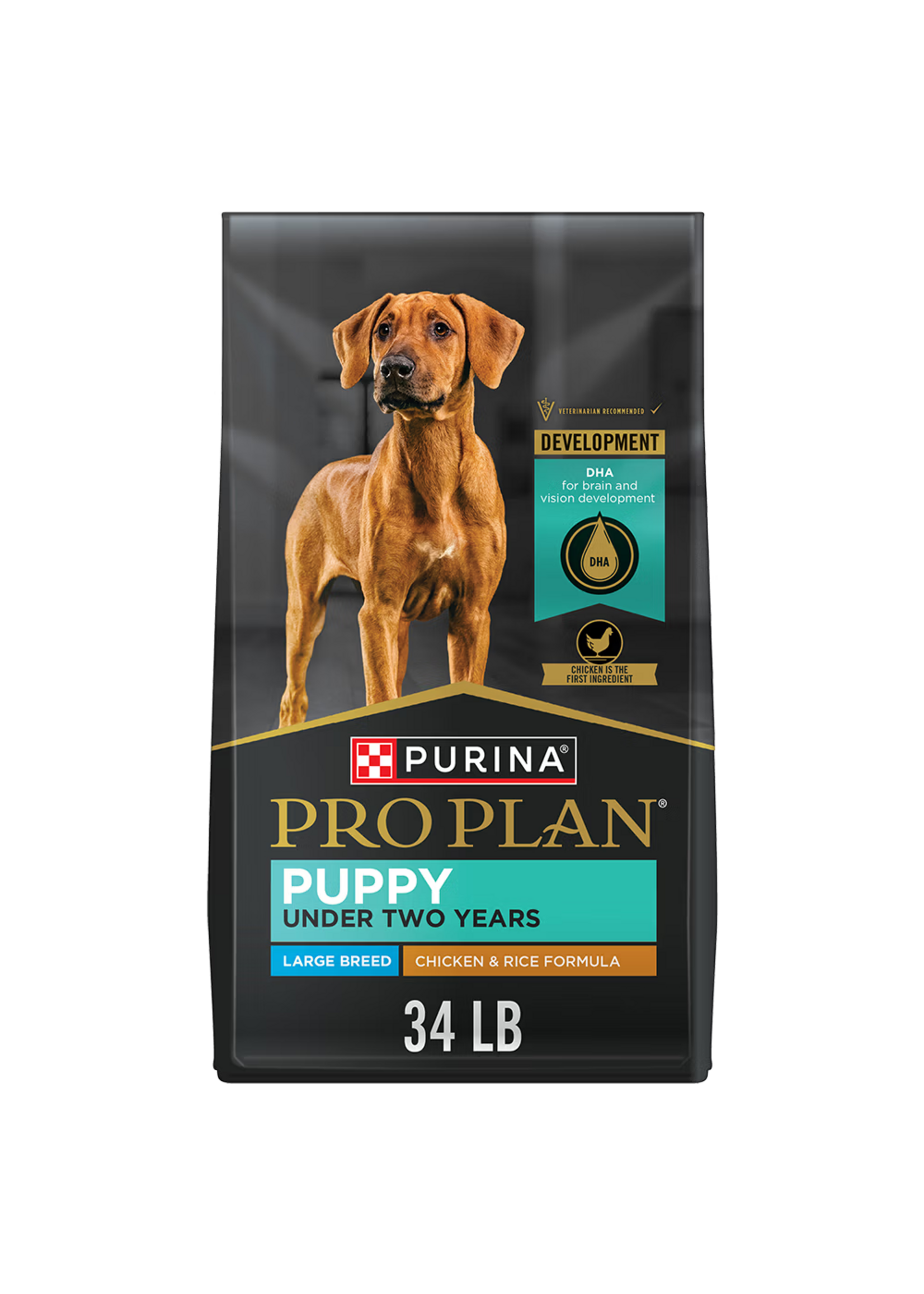 Purina Pro Plan Purina Pro Plan Puppy Large Breed Chicken & Rice Dry Dog Food - 34 lb