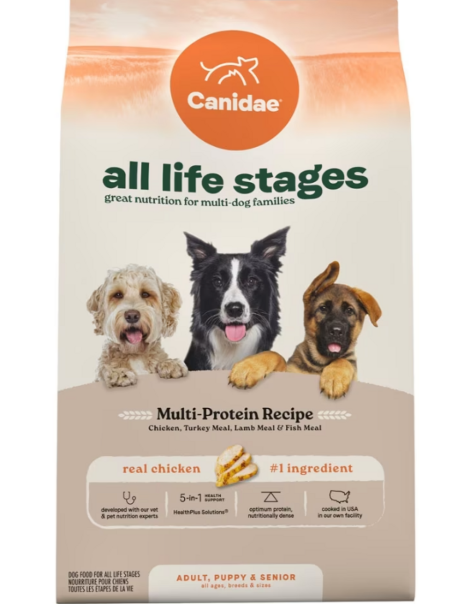 Canidae All Life Stages Multi-Protein Recipe Dry Dog Food 40 Lbs.