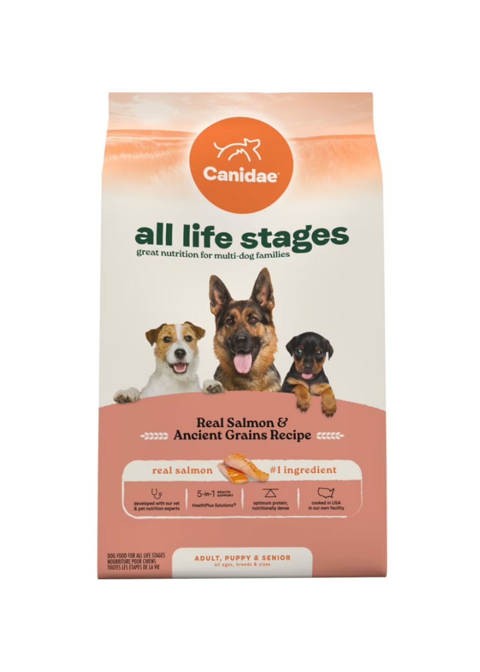 Canidae Canidae All Life Stages Real Salmon & Ancient Grains Recipe Dry Dog Food - 27 lbs.