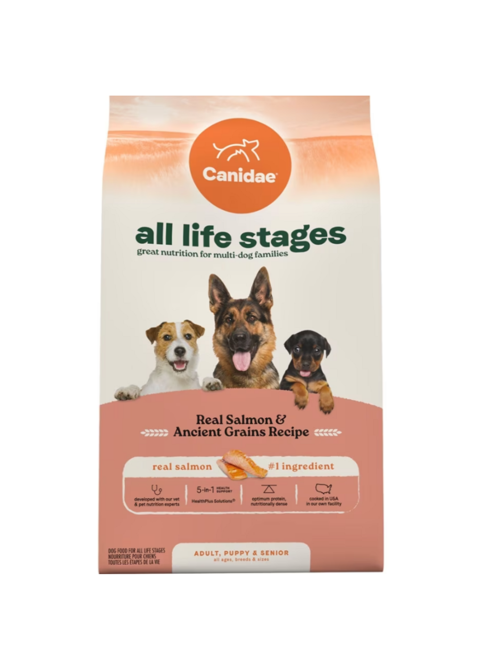 Canidae Canidae All Life Stages Real Salmon & Ancient Grains Recipe Dry Dog Food - 5 lbs.