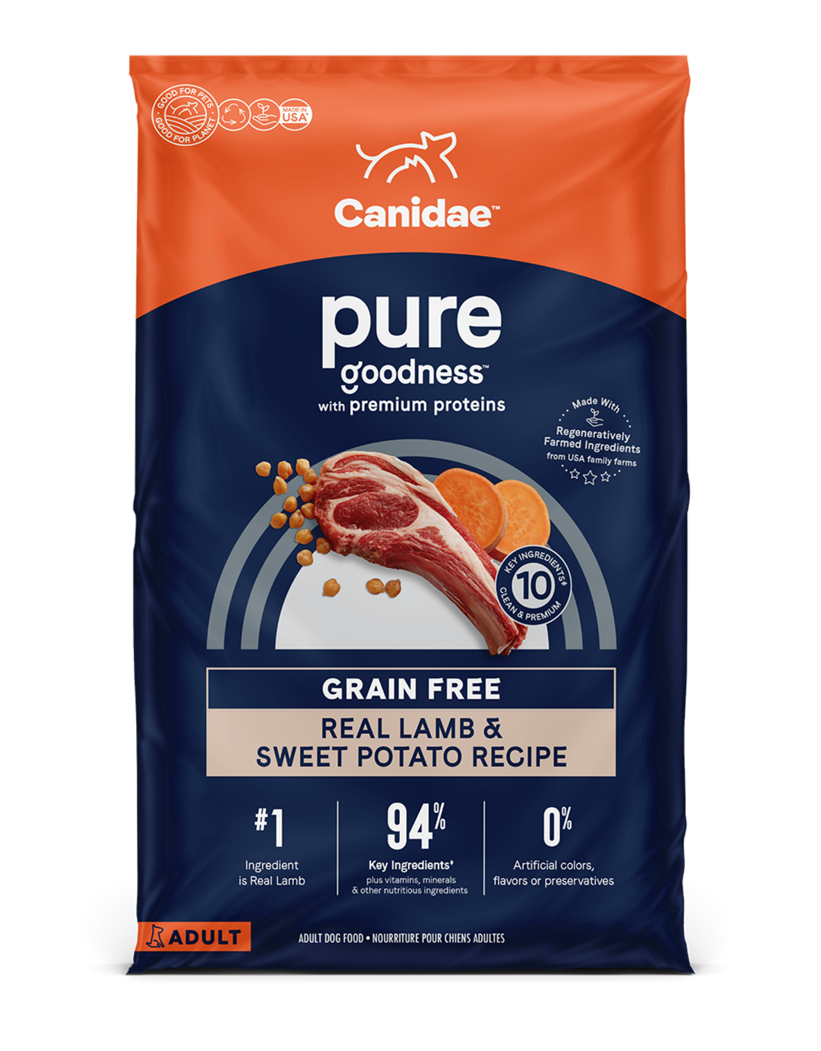 Canidae Canidae Dog Pure Goodness Grain Free LAMB - 4 LBS