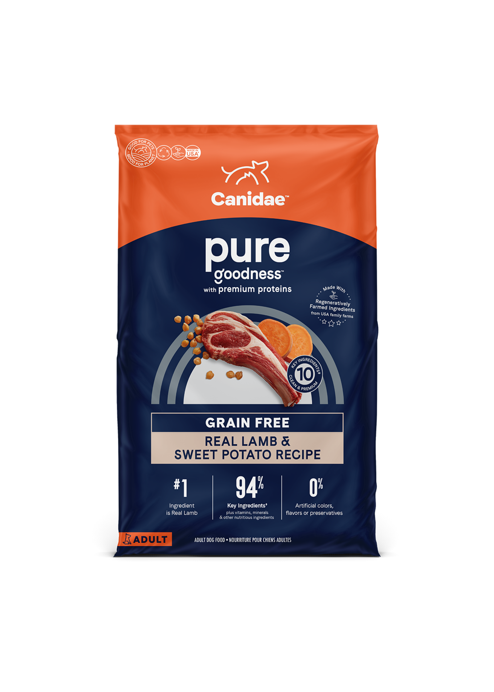 Canidae Canidae Dog Pure Goodness Grain Free LAMB - 4 LBS