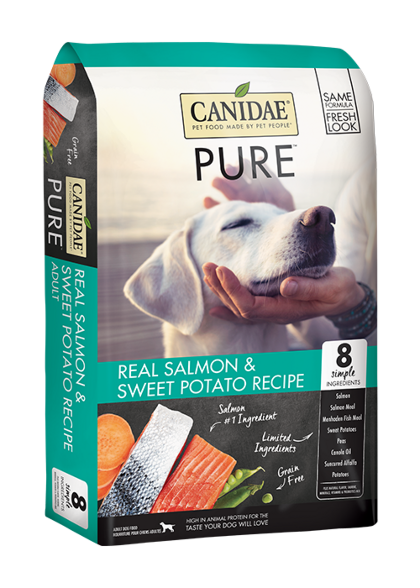 Canidae Canidae Pure Farm To Bowl Wild Caught Salmon & Sweet Potato Dog - 4 lb