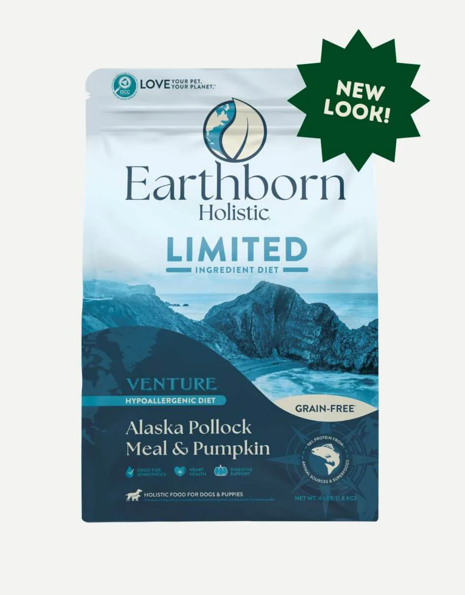 Earthborn Holistic Earthborn Holistic Venture Dog Food Pollock & Pumpkin - 25 Lb