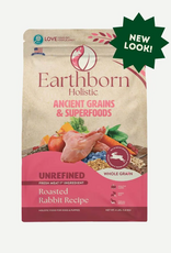 Earthborn Holistic Earthborn Holistic Unrefined Dry Dog Food with Ancient Grains Roasted Rabbit - 4 Lbs