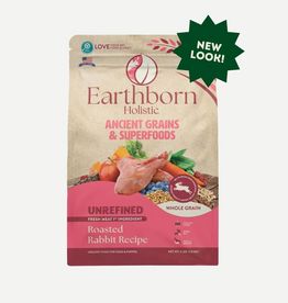 Earthborn Holistic Earthborn Holistic Unrefined Dry Dog Food with Ancient Grains Roasted Rabbit - 4 Lbs
