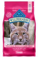 Blue Buffalo Blue Buffalo Wilderness Salmon Dry Cat Food for Adult Cats Grain-Free - 5 lb.