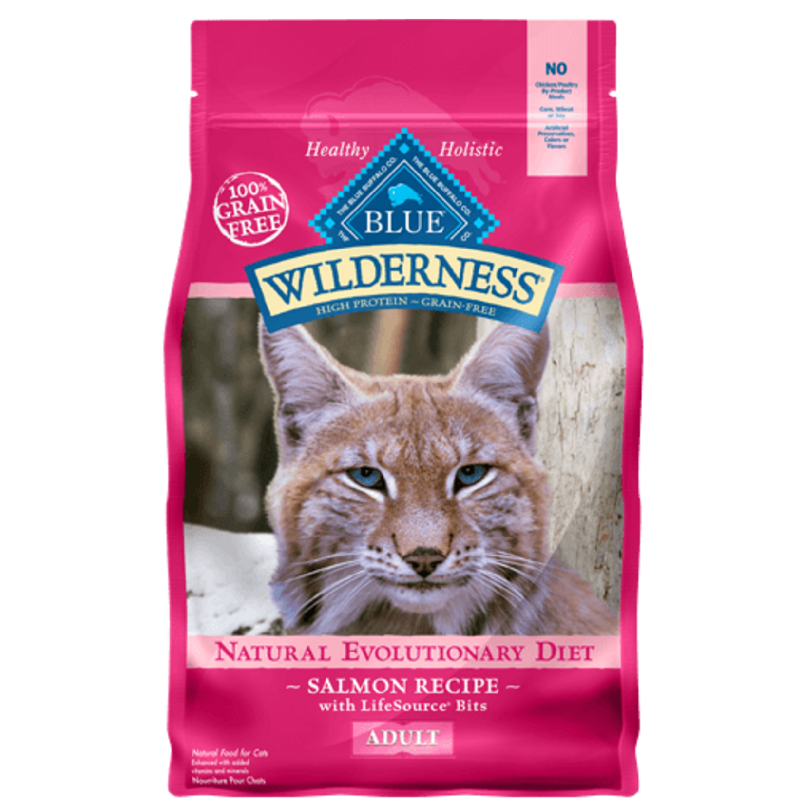 Blue Buffalo Blue Buffalo Wilderness Salmon Dry Cat Food - 5 lb.