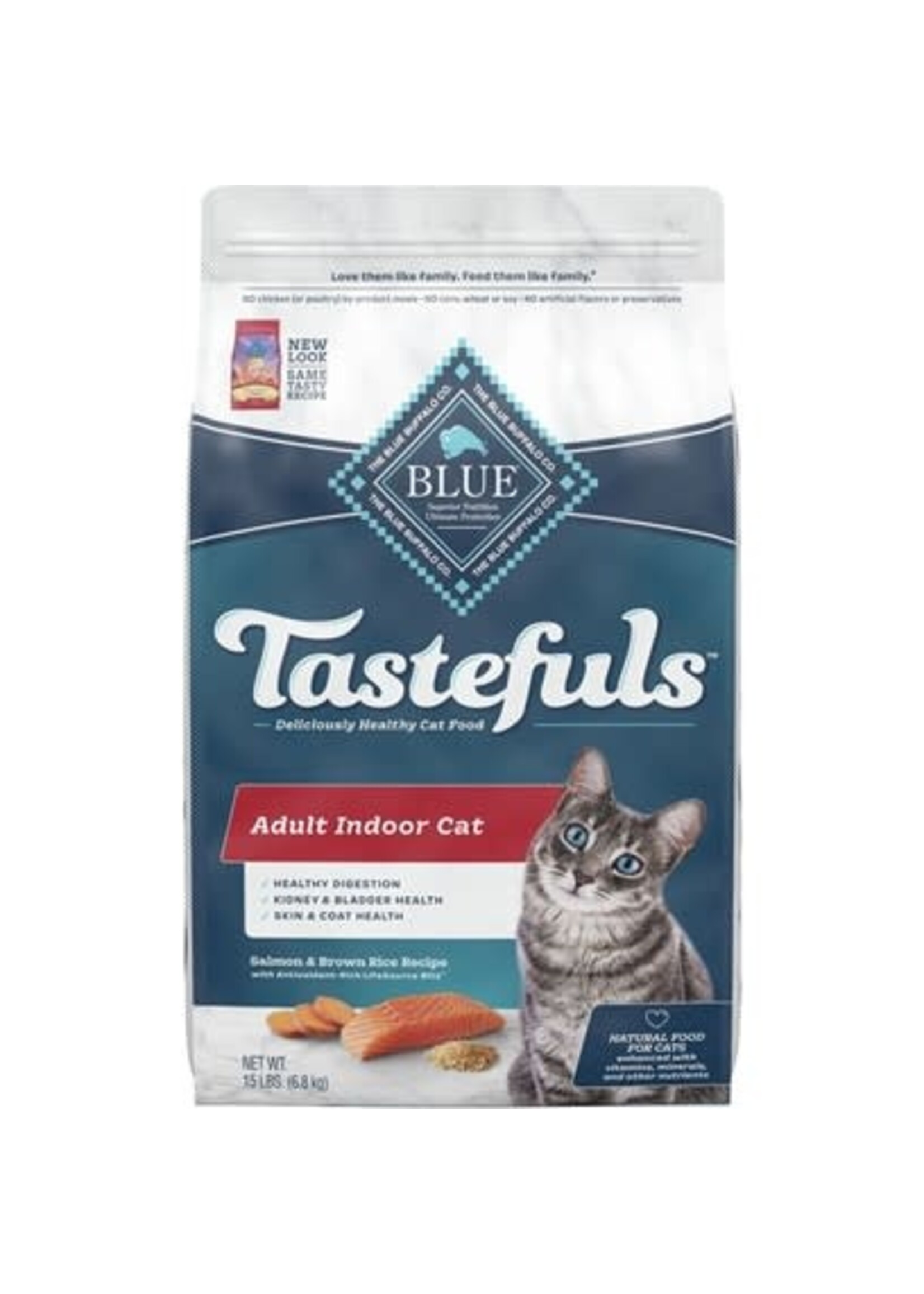 Blue Buffalo Blue Buffalo Tastefuls Indoor Salmon Dry Cat Food - 7 lb.