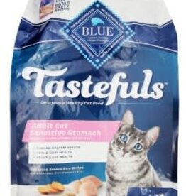 Blue Buffalo Blue Buffalo Tastefuls Adult Dry Cat Food Sensitive Stomach Chicken - 7 lb.
