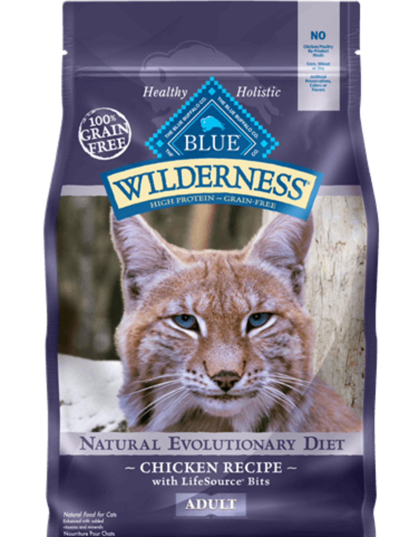 Blue Buffalo Blue Buffalo Wilderness Adult Dry Cat Food with Chicken - 6 lbs.