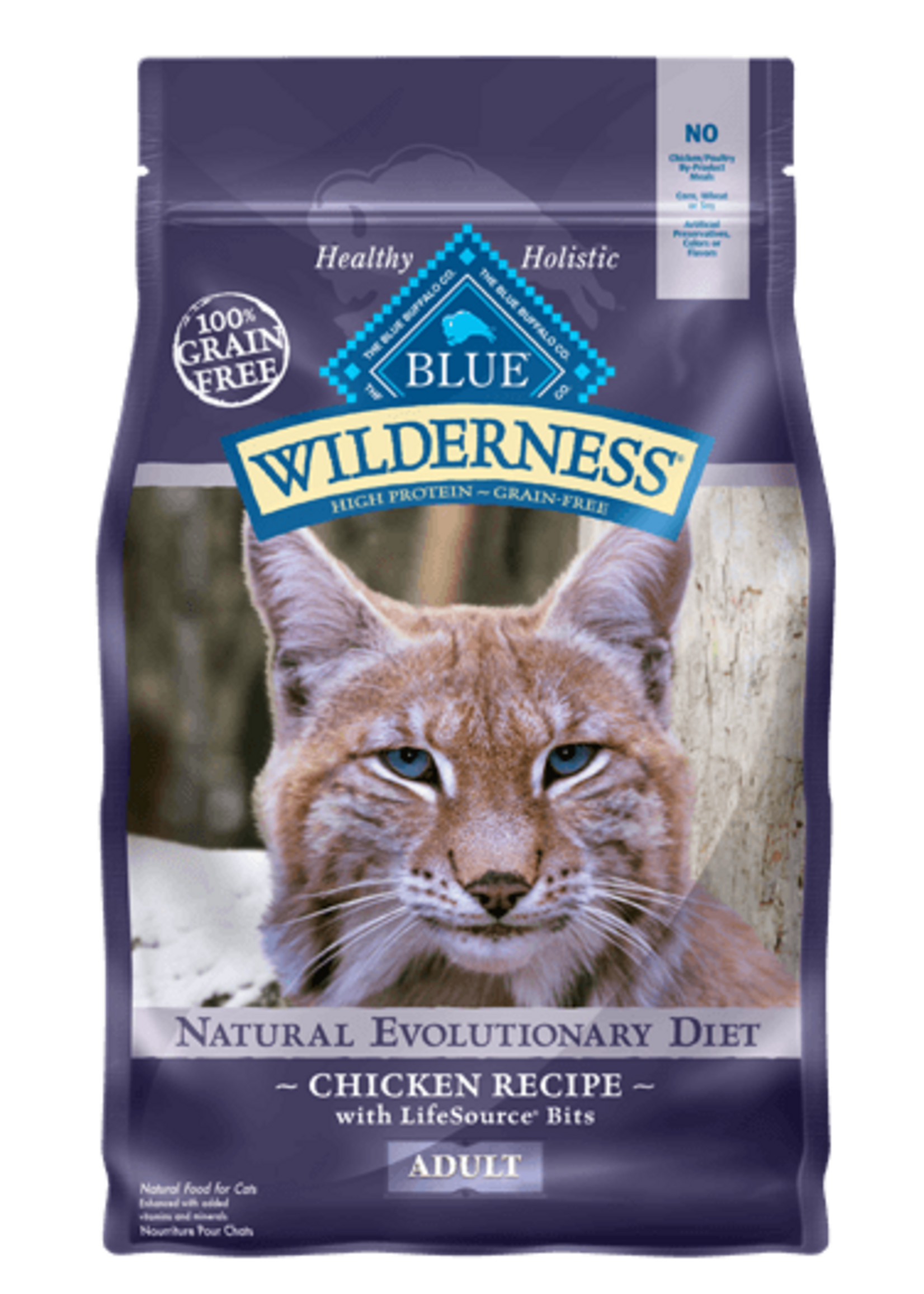 Blue Buffalo Blue Buffalo Wilderness Chicken Dry Cat Food  - 6 lb.
