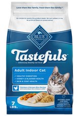 Blue Buffalo Blue Buffalo Tastefuls Adult Indoor Dry Cat Food Chicken & Brown Rice - 7 lbs