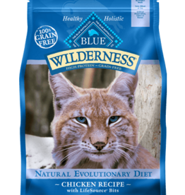Blue Buffalo Blue Buffalo Wilderness Dry Cat Food for Indoor Cats Chicken - 5 lbs.