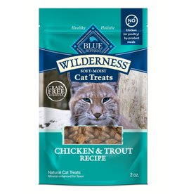 Blue Buffalo Blue Buffalo Wilderness Soft Cat Treats Chicken & Trout - 2 oz.