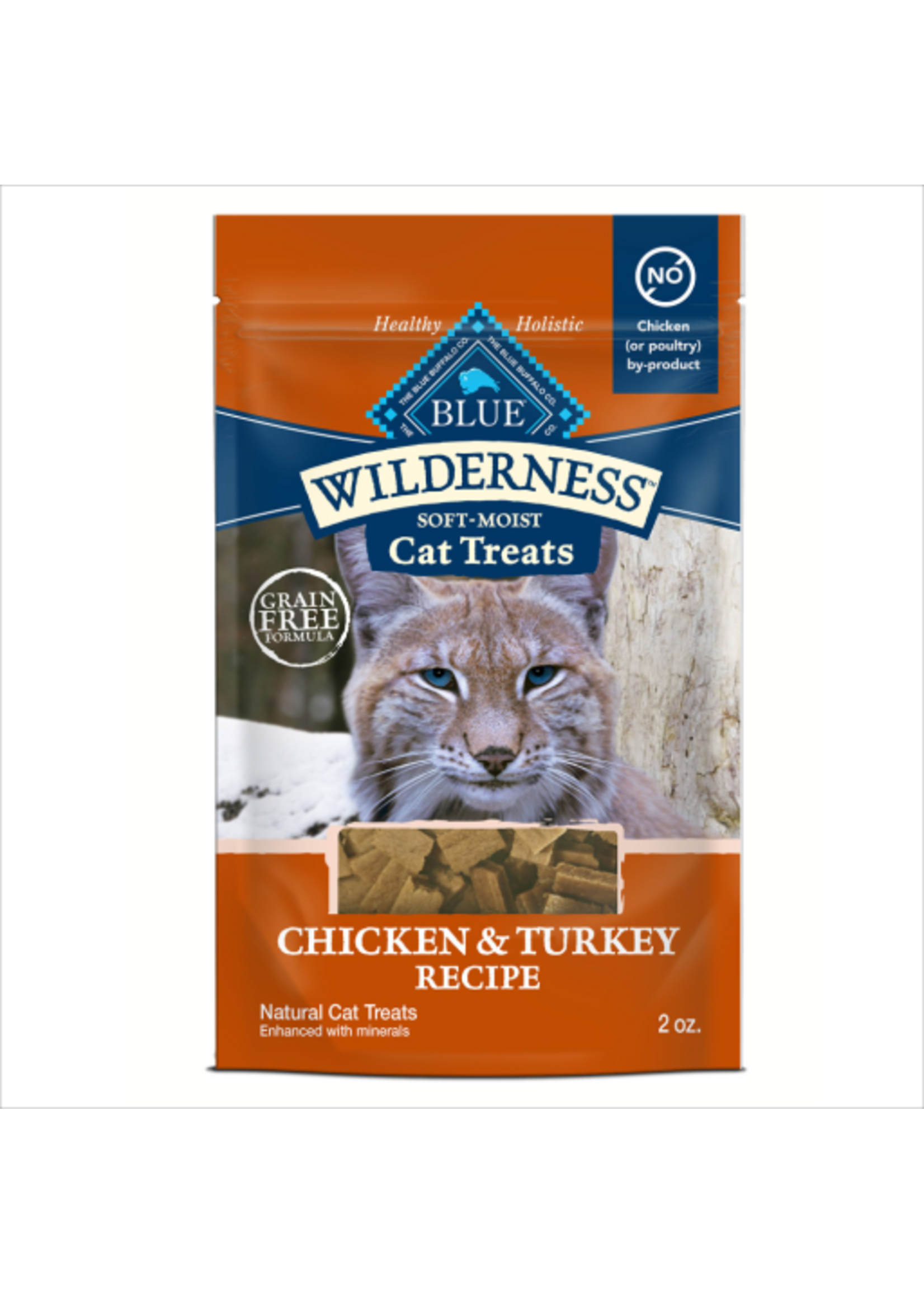 Blue Buffalo Blue Buffalo Wilderness Soft Cat Treats Chicken & Turkey - 2 oz.