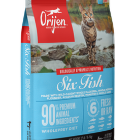 ORIJEN ORIJEN Six Fish Dry Cat Food - 12 Lb