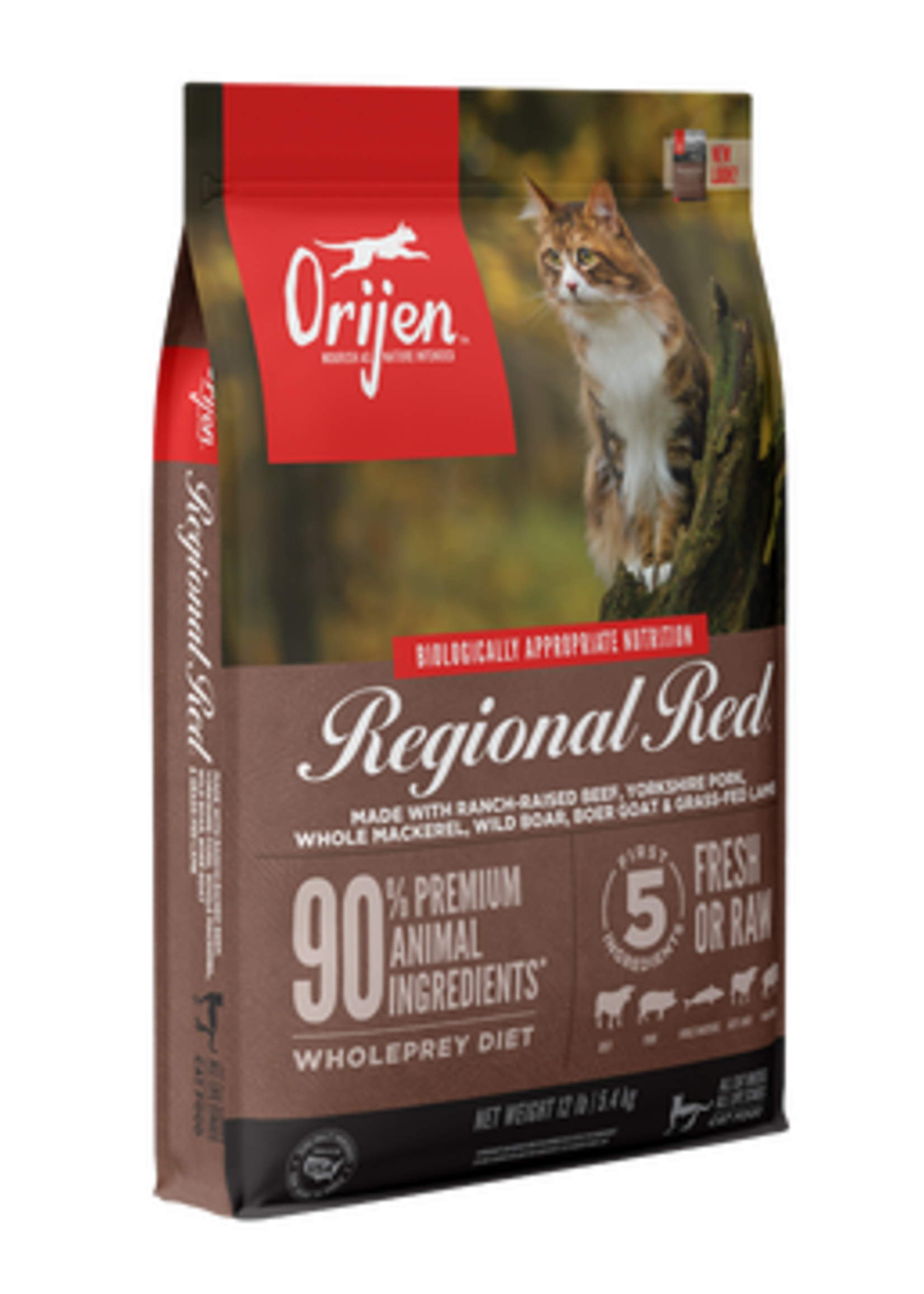 ORIJEN ORIJEN Regional Red Dry Cat Food - 4 lb.