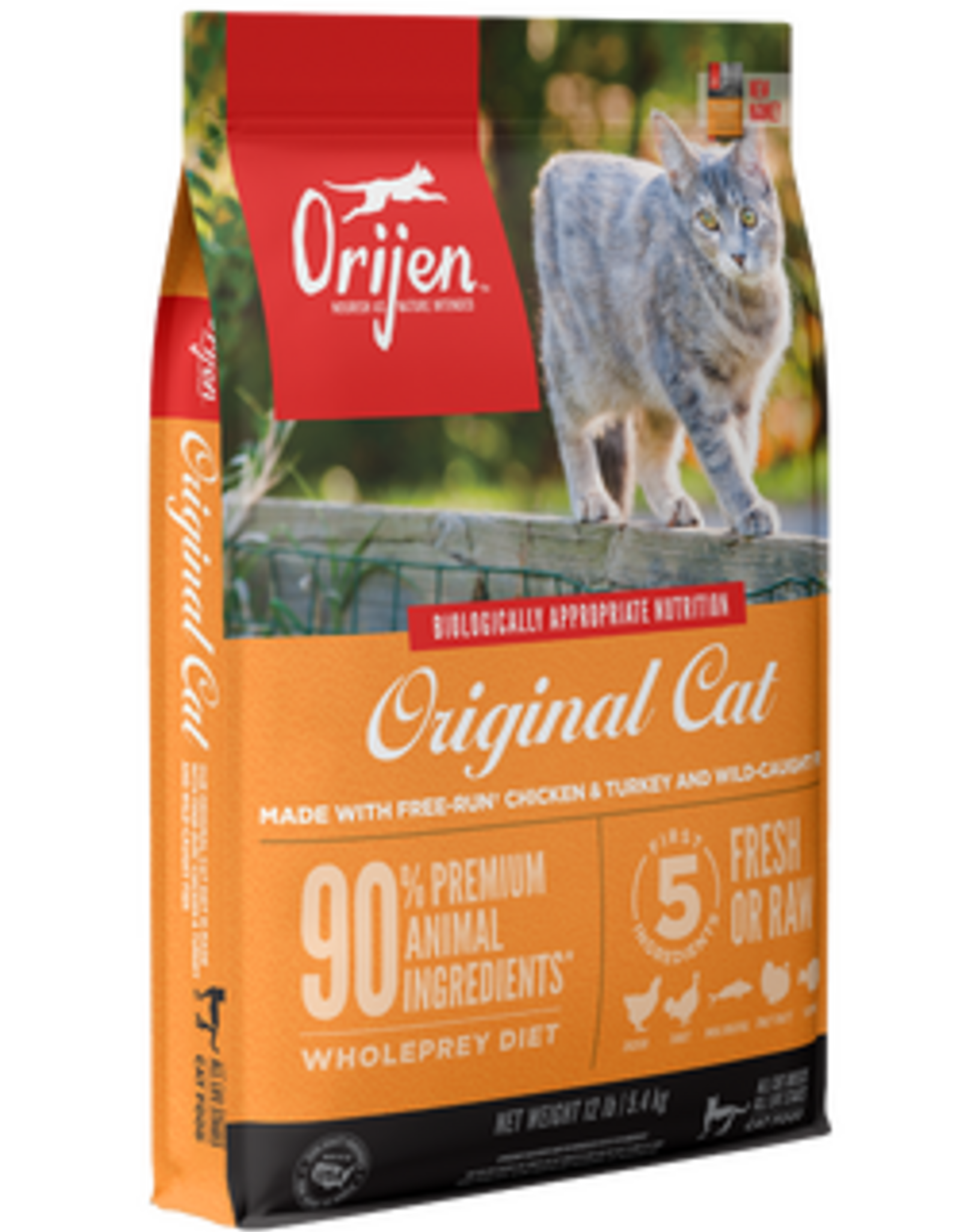 ORIJEN ORIJEN Original Cat Grain Free Dry Cat Food - 12 Lb Bag