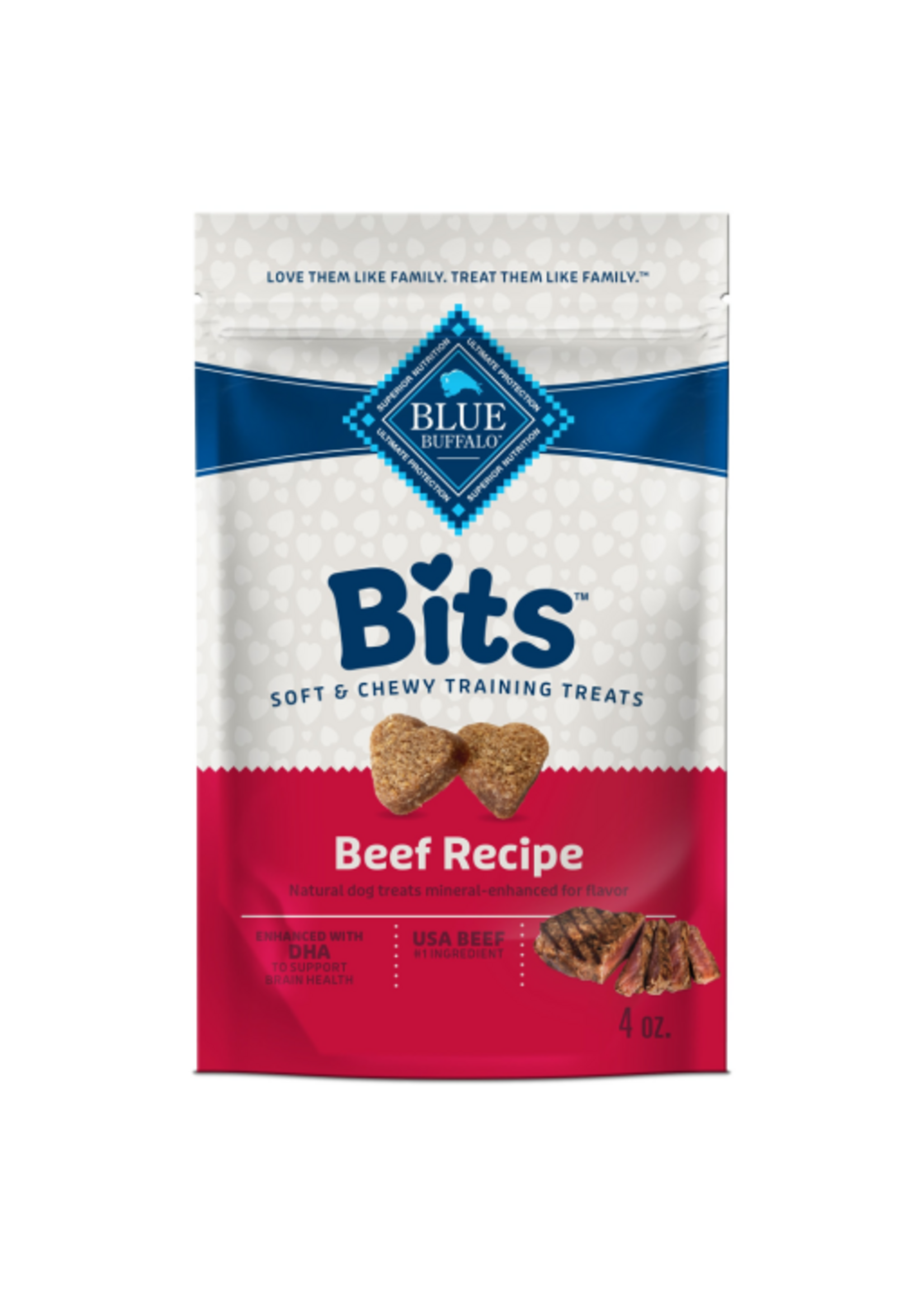 Blue Buffalo Blue Buffalo Bits Beef Soft Dog Treats - 4 oz