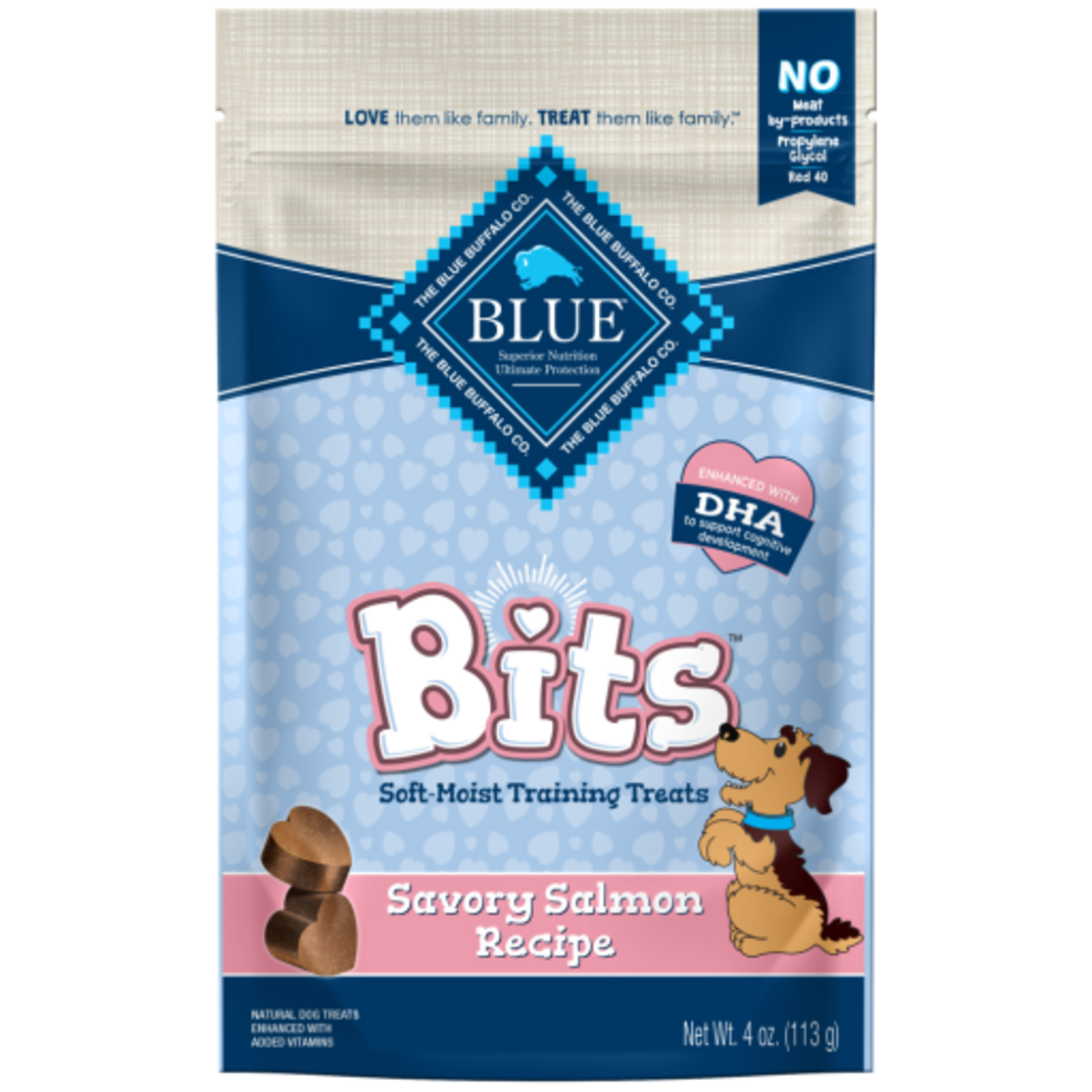 Blue Buffalo Blue Buffalo Bits Salmon Soft Dogs Treats - 4 oz