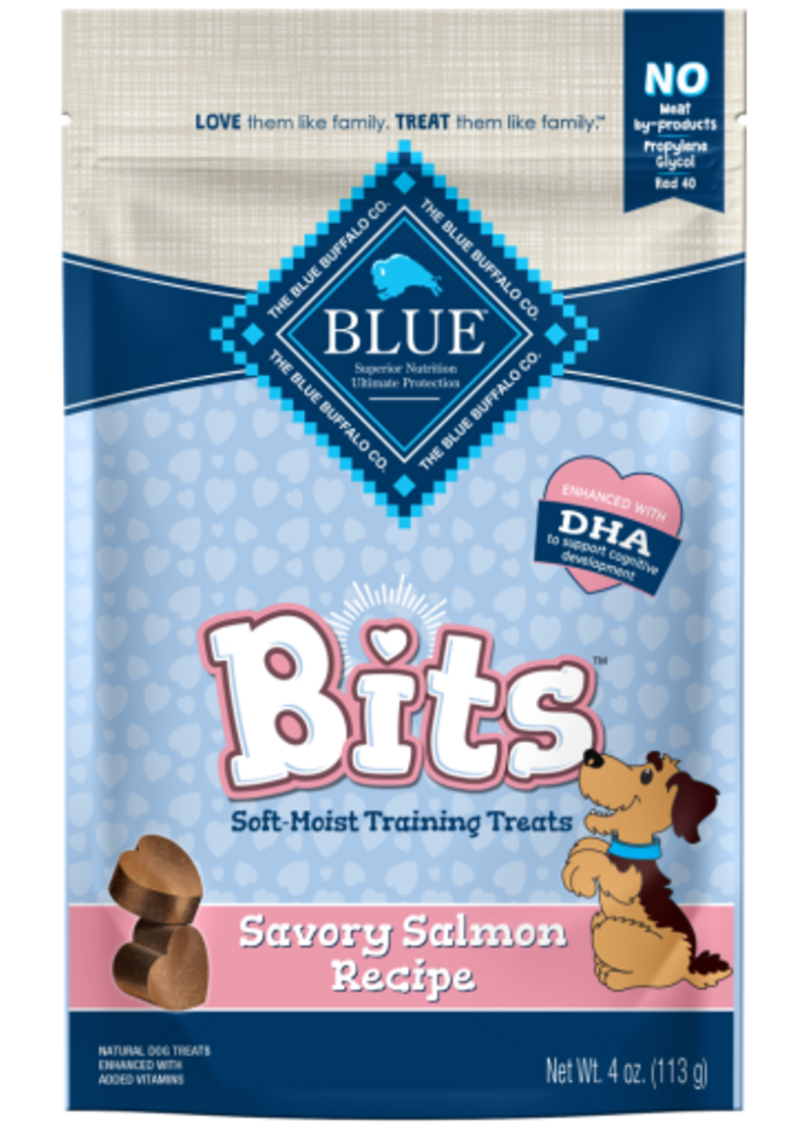 Blue Buffalo Blue Buffalo Bits Salmon Soft Dogs Treats - 4 oz