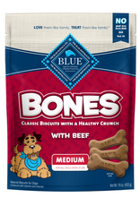 Blue Buffalo Blue Buffalo Classic Bone Biscuits Beef Medium 16 oz