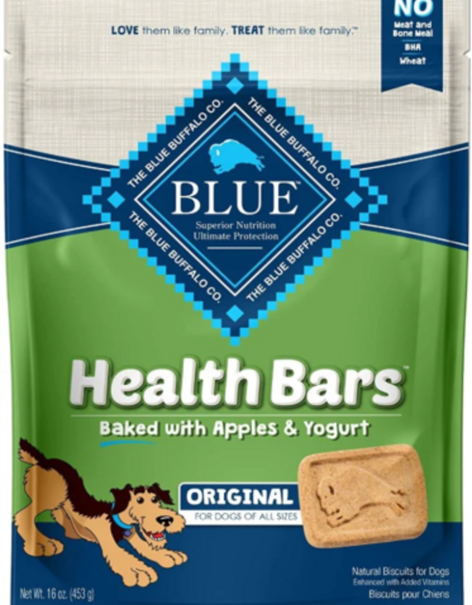 Blue Buffalo Blue Buffalo Health Bars Apple & Yogurt Dog Treats 16 oz