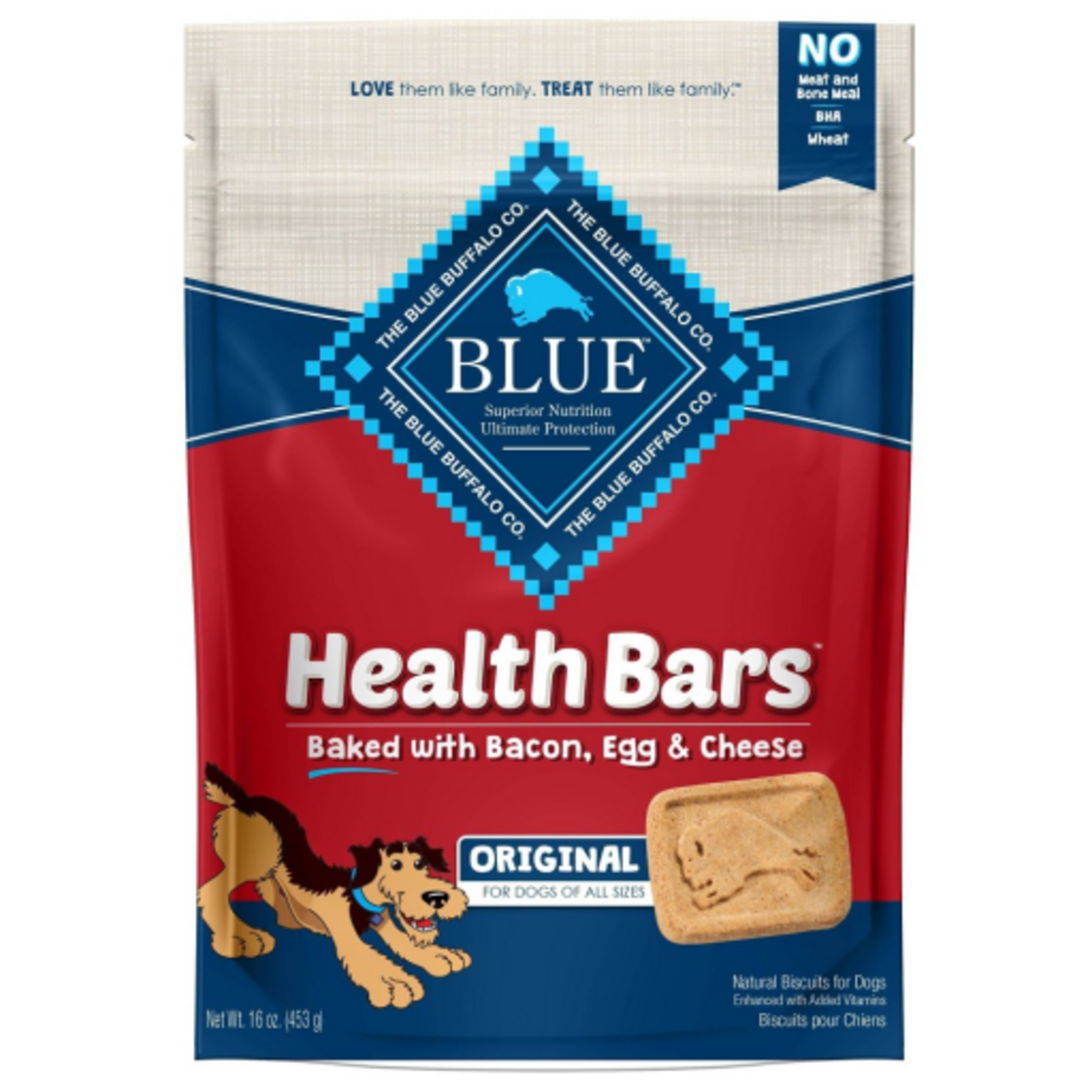 Blue Buffalo Blue Buffalo Health Bars Bacon, Egg & Cheese Dog Treats 16 oz