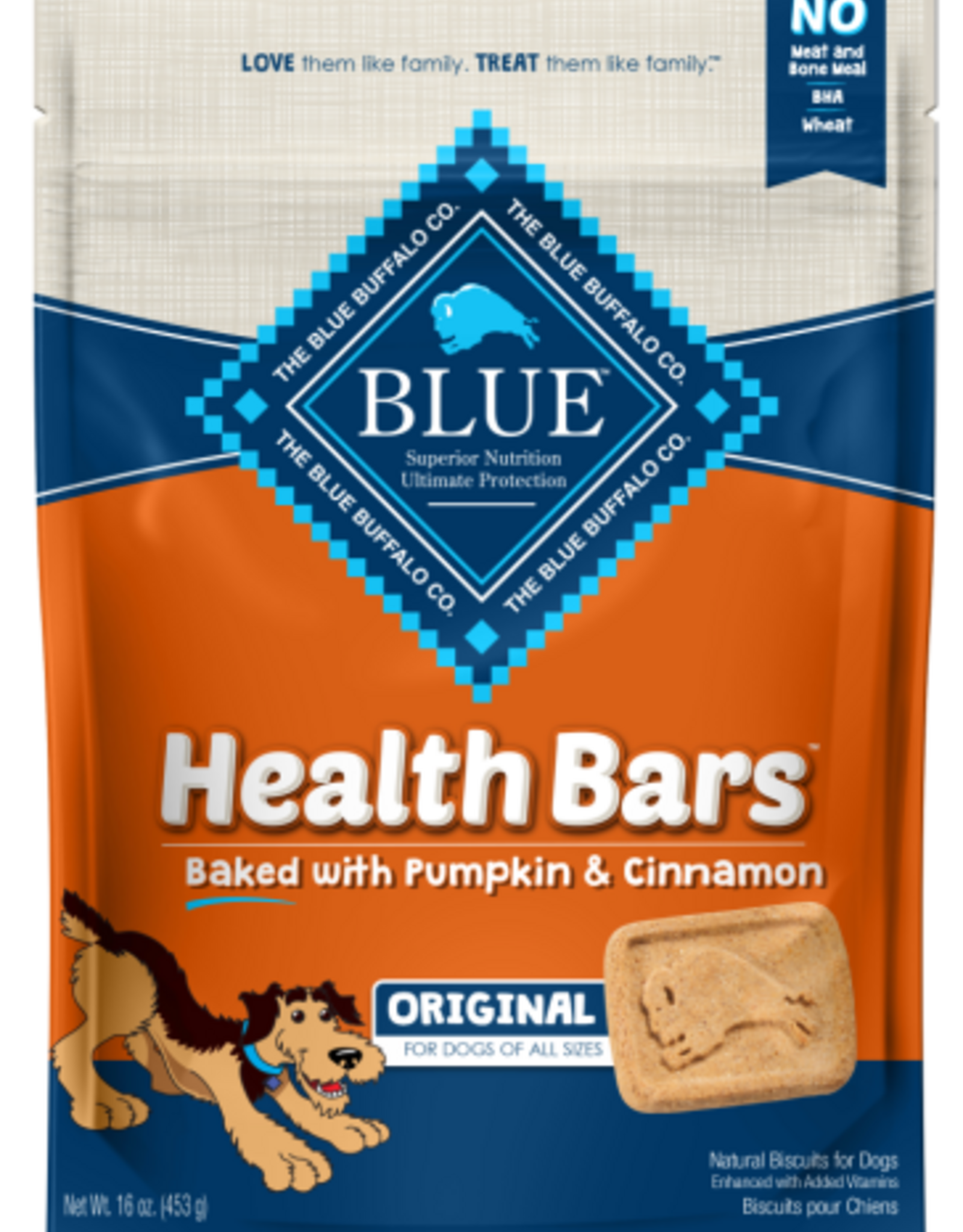 Blue Buffalo Blue Buffalo Health Bars Pumpkin & Cinnamon Dog Treats 16 oz